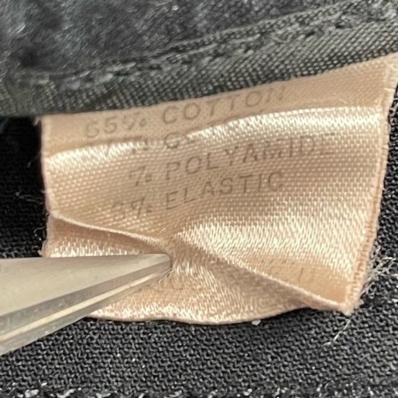 Theory Pants Womens 4 Black Straight Leg Flat Front Cotton Stretch Blend Pockets - Picture 10 of 11